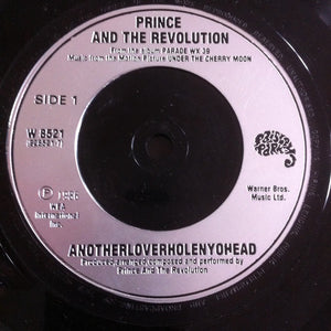 Prince And The Revolution : Anotherloverholenyohead (7", Single, Sil)