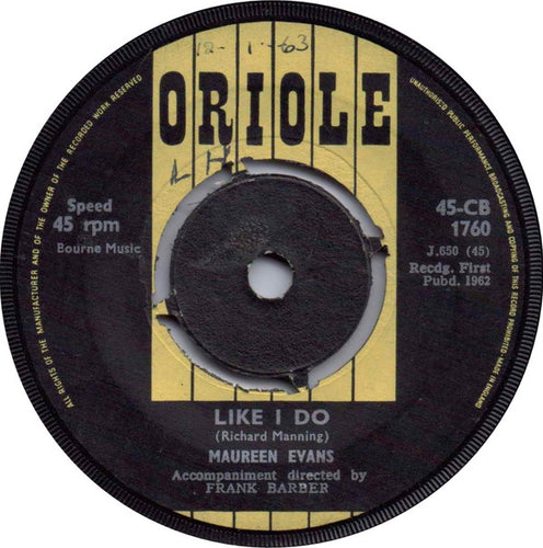 Maureen Evans : Like I Do (7