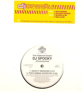 DJ Spooky : That Subliminal Sampler (12", Promo, Smplr)