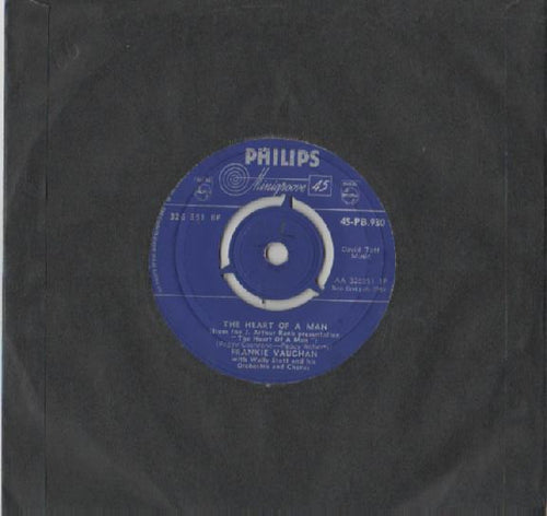 Frankie Vaughan With Wally Stott And His Orchestra And Chorus : The Heart Of A Man / Sometime Somewhere (7