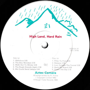 Aztec Camera : High Land, Hard Rain (LP, Album)