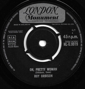 Roy Orbison : Oh, Pretty Woman (7", Single)
