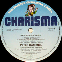 Load image into Gallery viewer, Peter Hammill : Nadir&#39;s Big Chance (LP, Album, RE)

