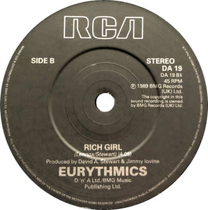 Eurythmics : Don't Ask Me Why (7", Single, Mat)