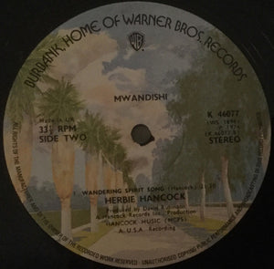 Herbie Hancock : Mwandishi (LP, Album, RE)