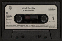 Load image into Gallery viewer, Randy Crawford : Miss Randy Crawford (Cass, Album)
