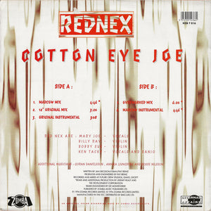 Rednex : Cotton Eye Joe (12", Single)