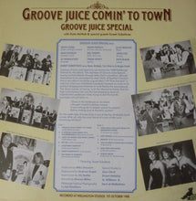 Load image into Gallery viewer, Groove Juice Special With Kate McNab &amp; Special Guests Sweet Substitute : Groove Juice Comin&#39; To Town (LP)
