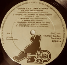 Load image into Gallery viewer, Groove Juice Special With Kate McNab &amp; Special Guests Sweet Substitute : Groove Juice Comin&#39; To Town (LP)
