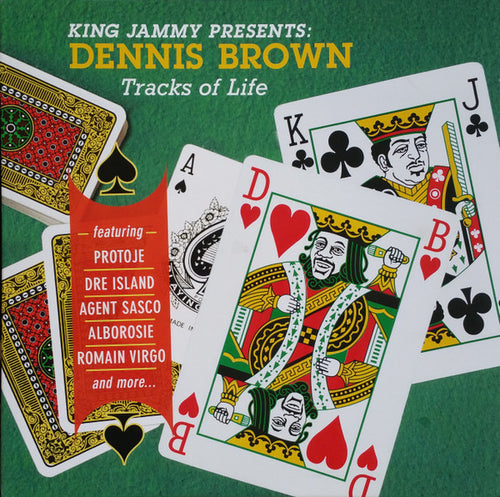 King Jammy Presents Dennis Brown : Tracks Of Life (LP, Album + 7