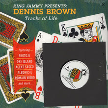 Load image into Gallery viewer, King Jammy Presents Dennis Brown : Tracks Of Life (LP, Album + 7&quot;)
