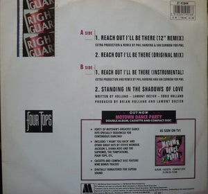 Four Tops : Reach Out I'll Be There (`88 Remix) (12")