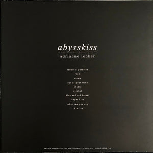 Adrianne Lenker : Abysskiss (LP, Album, Sil + CD, EP + Ltd)