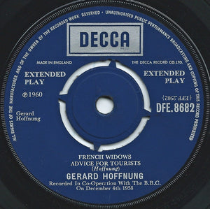 Gerard Hoffnung : Hoffnung At The Oxford Union (7", EP, Mono)