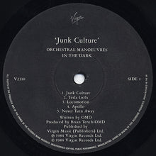 Load image into Gallery viewer, Orchestral Manoeuvres In The Dark : Junk Culture (LP, Album)
