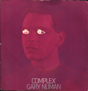 Gary Numan : Complex (7", Single, Red)