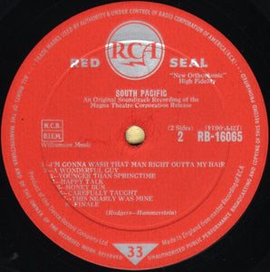 Rodgers & Hammerstein : South Pacific (LP, Album, Mono)