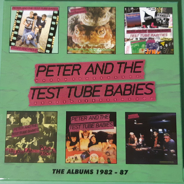 Peter And The Test Tube Babies : The Albums 1982 - 87 (CD, Album, RE + CD, Album, RE + CD, Comp + CD, Alb)