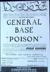 General Base : Poison (12", Promo)