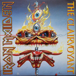 Iron Maiden : The Clairvoyant (7", Single, Sol)