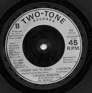 The Special A.K.A.* Featuring Rico* : Too Much Too Young (7", EP, Single, Sil)