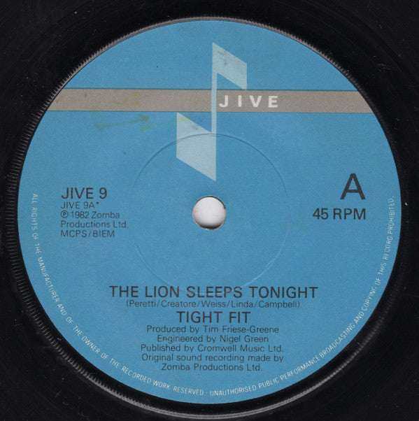 Tight Fit : The Lion Sleeps Tonight (7