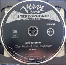 Load image into Gallery viewer, Ben Webster : The Soul Of Ben Webster (2xCD, Comp, RE)

