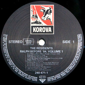 The Residents : Ralph Before '84: Volume I (LP, Comp, GEM)