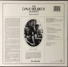 Load image into Gallery viewer, The Dave Brubeck Quartet : Back Home (LP, Album, RE)

