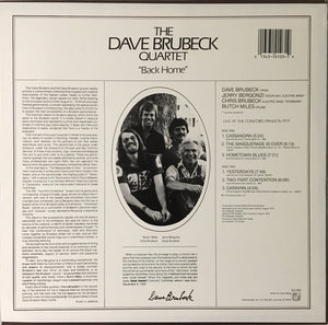 The Dave Brubeck Quartet : Back Home (LP, Album, RE)
