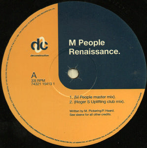 M People : Renaissance (12", Single)
