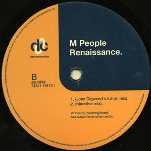 M People : Renaissance (12", Single)