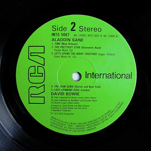 David Bowie : Aladdin Sane (LP, Album, RE)