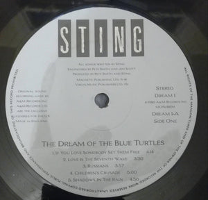 Sting : The Dream Of The Blue Turtles (LP, Album)