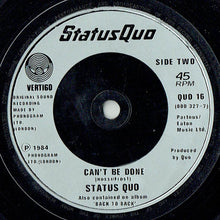 Load image into Gallery viewer, Status Quo : The Wanderer (7&quot;, Single, Sil)
