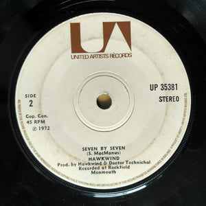 Hawkwind : Silver Machine (7", Single, Sol)