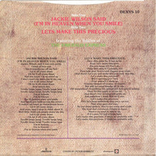 Load image into Gallery viewer, Kevin Rowland &amp; Dexys Midnight Runners : Jackie Wilson Said (I&#39;m In Heaven When You Smile) / Lets Make This Precious (7&quot;, Single, M/Print)
