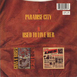 Guns N' Roses : Paradise City (7", Single)