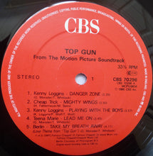 Load image into Gallery viewer, Various : Top Gun (Original Motion Picture Soundtrack) (LP, Album)
