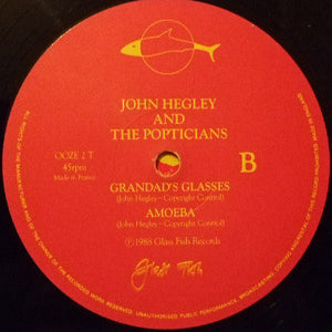 John Hegley And The Popticians : I Saw My Dinner On TV (12")