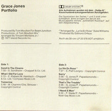 Load image into Gallery viewer, Grace Jones : Portfolio (Cass, Album, P/Mixed)
