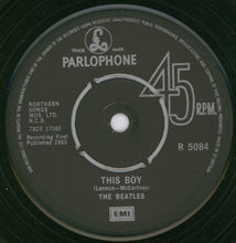 Load image into Gallery viewer, The Beatles : I Want To Hold Your Hand c/w This Boy (7&quot;, Single, RE)
