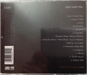 Lizzo : Cuz I Love You (CD, Album)