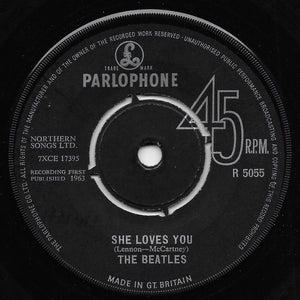The Beatles : She Loves You (7", Single)