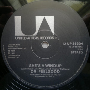 Dr. Feelgood : She's A Windup (12", Single, Ltd, S/Edition)