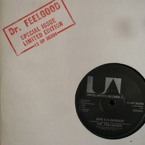 Dr. Feelgood : She's A Windup (12", Single, Ltd, S/Edition)