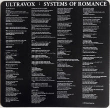 Load image into Gallery viewer, Ultravox : Systems Of Romance (LP, Album, Blu)
