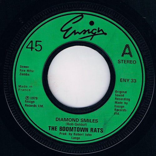 The Boomtown Rats : Diamond Smiles (7