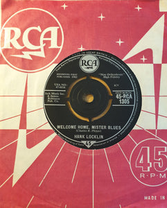 Hank Locklin : Welcome Home, Mister Blues (7", Single)