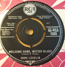 Load image into Gallery viewer, Hank Locklin : Welcome Home, Mister Blues (7&quot;, Single)
